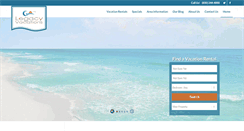Desktop Screenshot of legacy-vacations.com